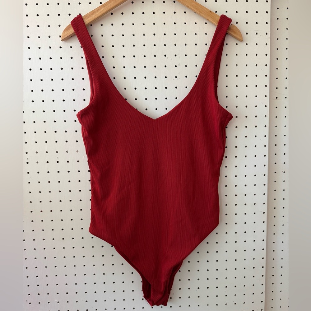 LSPACE ribbed one piece.